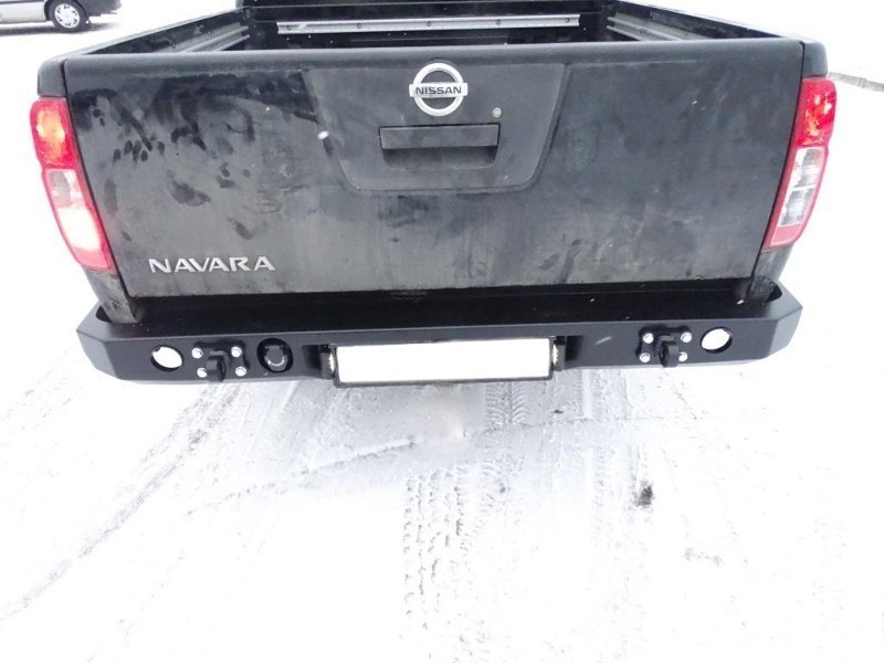 фото №7, Бампер задний задняя стальной nissan navara d40 05-10