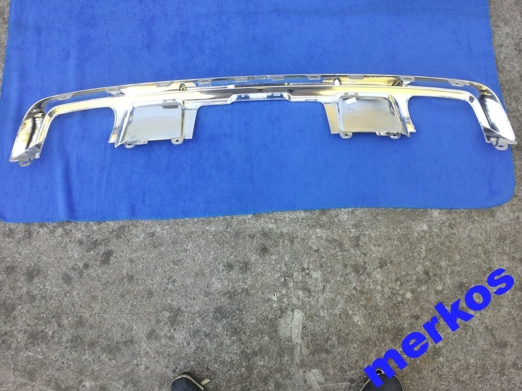 фото №12, Glk x204 w204 молдинг спойлер диффузор накладка бампера 2048857523