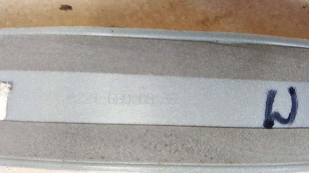 фото №3, Молдинг порог правый задняя mercedes s w221