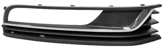 фото №1, Решётка радиатора решётка бампер vw passat b7 10- правая хром