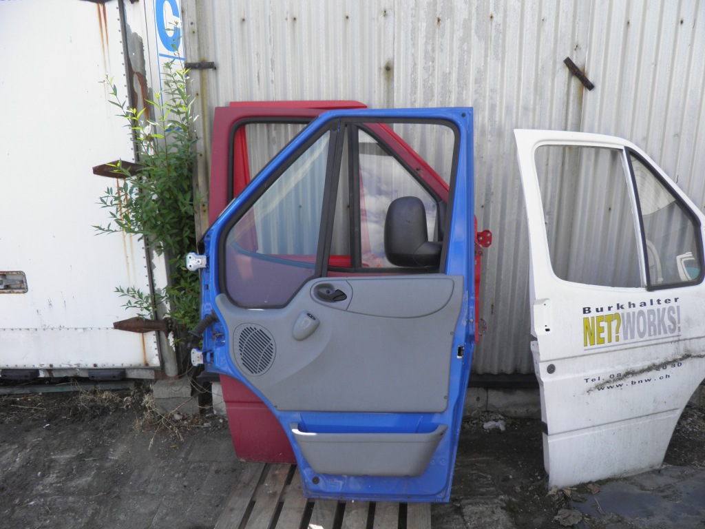 фото №2, Transit 2000- дверь передние правое niebieskie