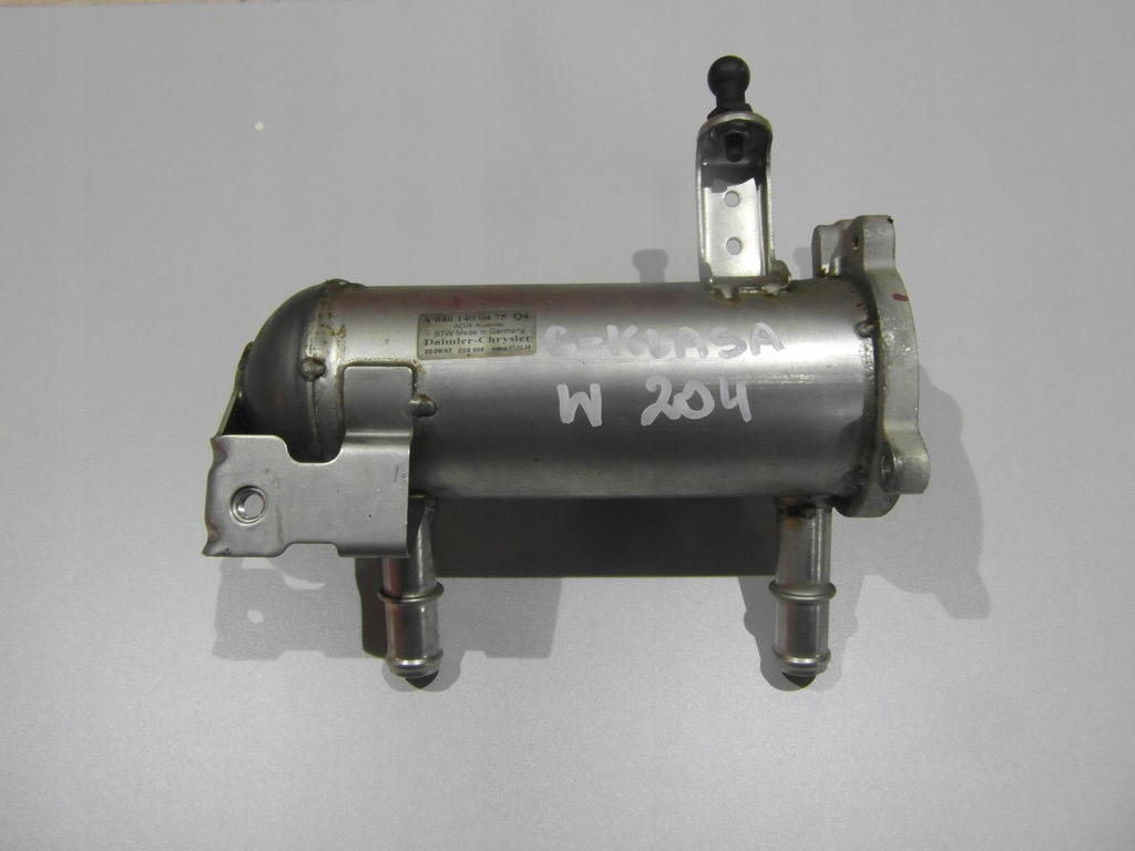 фото №1, Радіатор вихлопних газів mercedes c-klasa w204 2.2 cdi