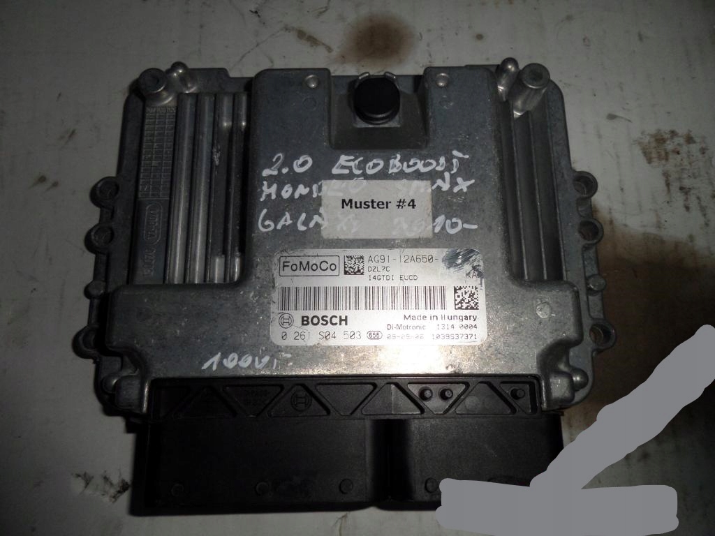 фото №1, Бортовий комп'ютер ford mondeo 2.0 ecoboost ag91-12a650-ka