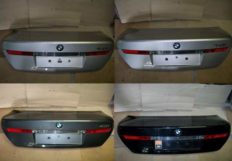 фото №1, Bmw 7 e65 e66 крышка багажника задняя багажника разные цвета