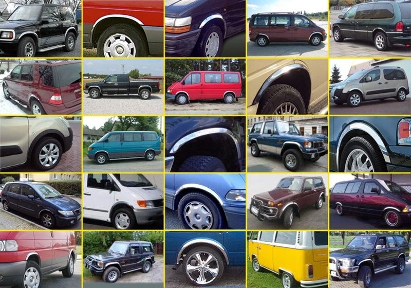 фото №8, Seat leon ii накладки молдинг підкрилок лівий правий крила перед задня 05-12