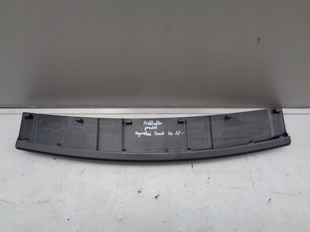 фото №1, Накладка бампера передняя hyundai santa fe 12-