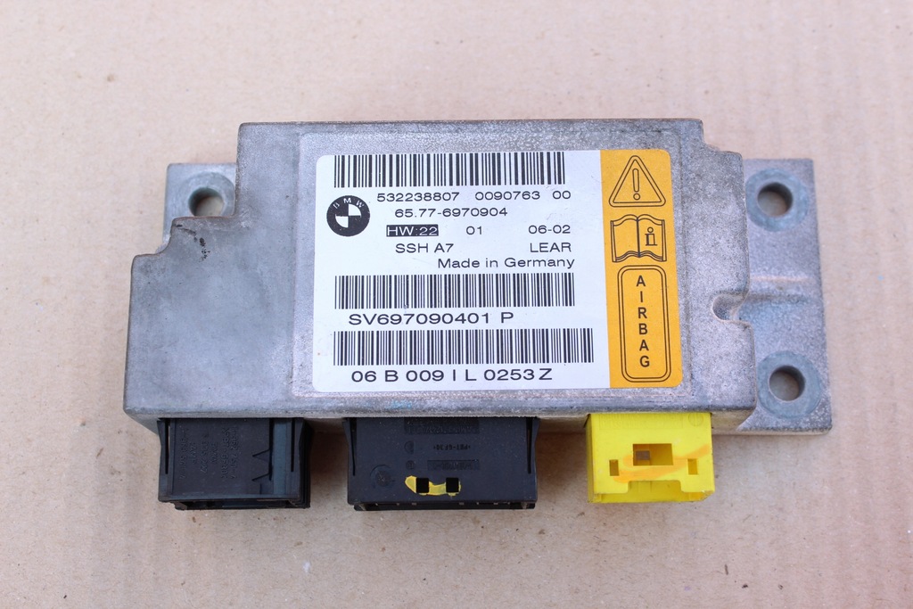 фото №1, Bmw e65 модуль подушек подушка безопасности 6970904