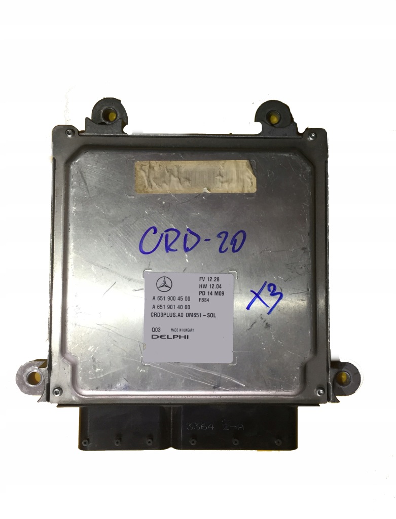 фото №1, Mercedes w205 бортовой компьютер двигателя sterownic ecu legal