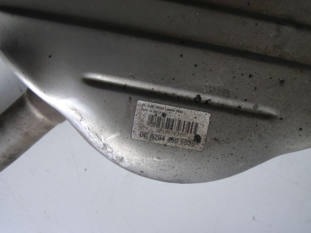 фото №7, Mercedes glk x204 вихлоп лівий правий з наконечник