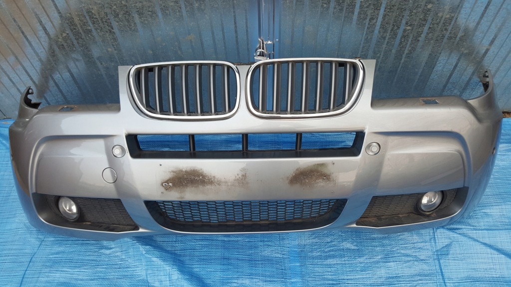 фото №1, Bmw x3 e83 бампер перед m silbergrau a08/7