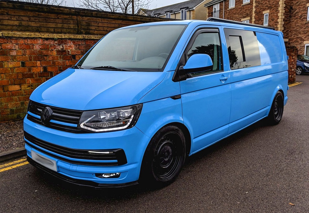 фото №10, Vw transporter t6 лампи фари led drl денні