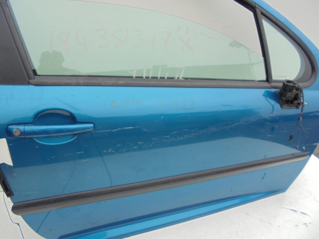 фото №1, Дверь правое peugeot 207 3d kmu -wys-