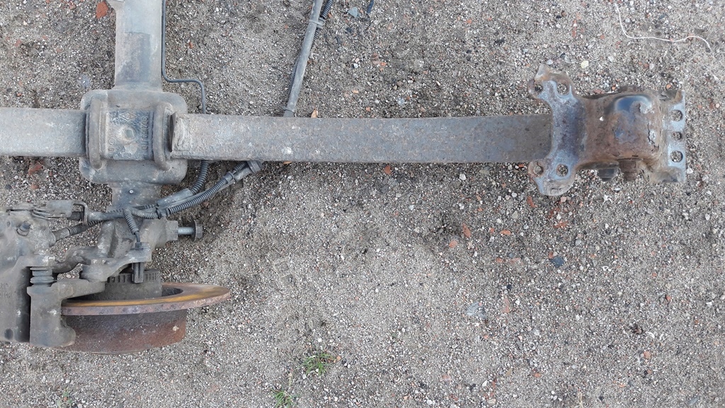 фото №8, Задня oś renault master movano 98-09 pod abs r16