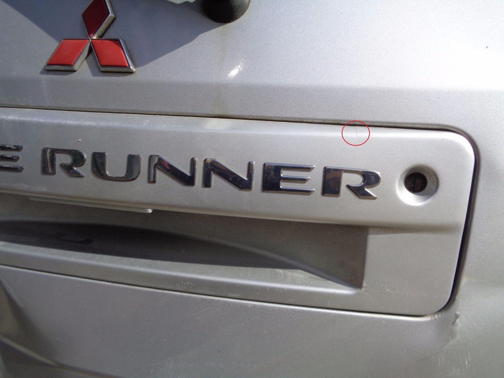 фото №4, Накладка молдинг крышки mitsubishi space runner ii a69