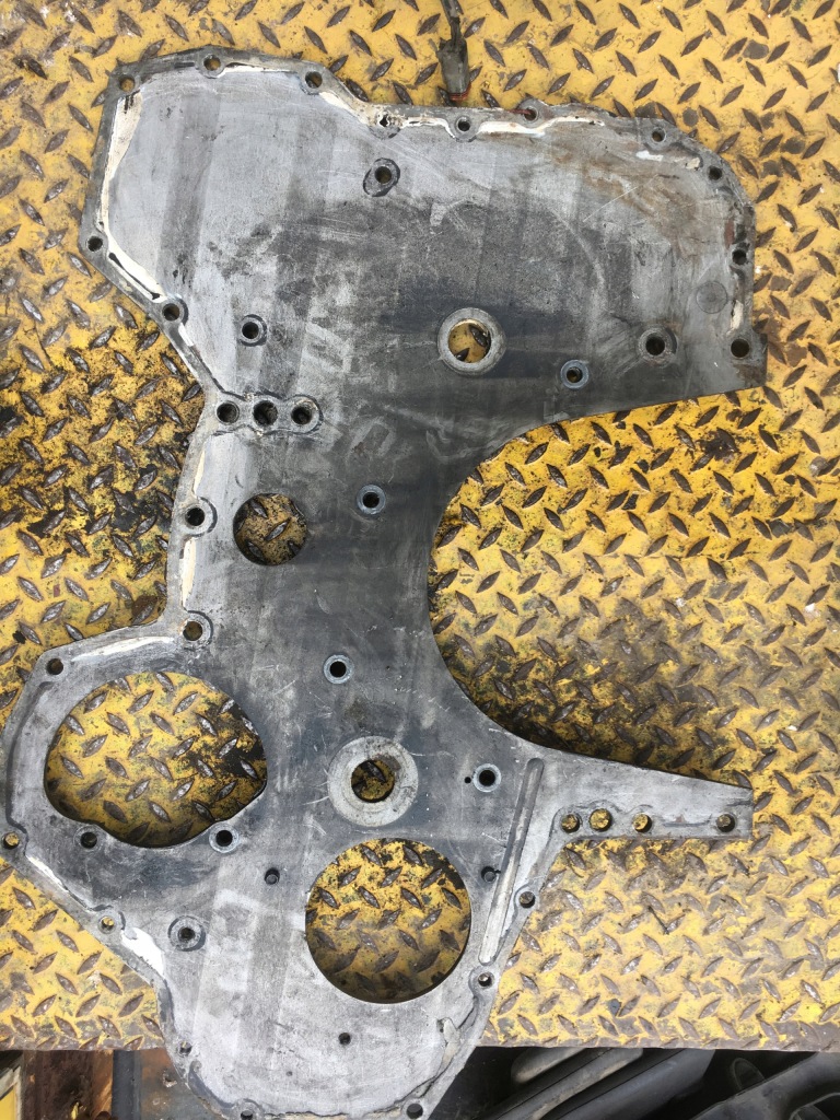 фото №1, Плита двигуна заглушка scania