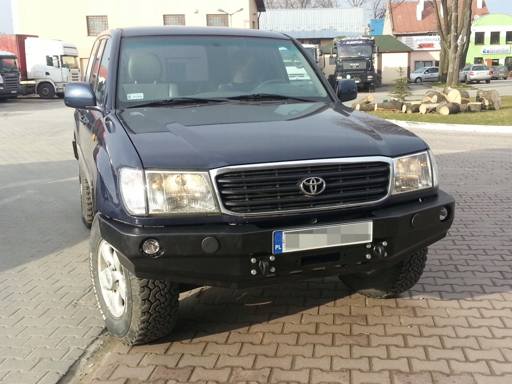 фото №12, Бампер перед toyota land cruiser 100 металлический
