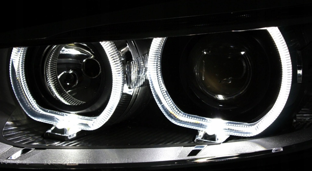 фото №5, Bmw 3 f30 f31 11-15 лампи фари перед передні led кільця денні drl