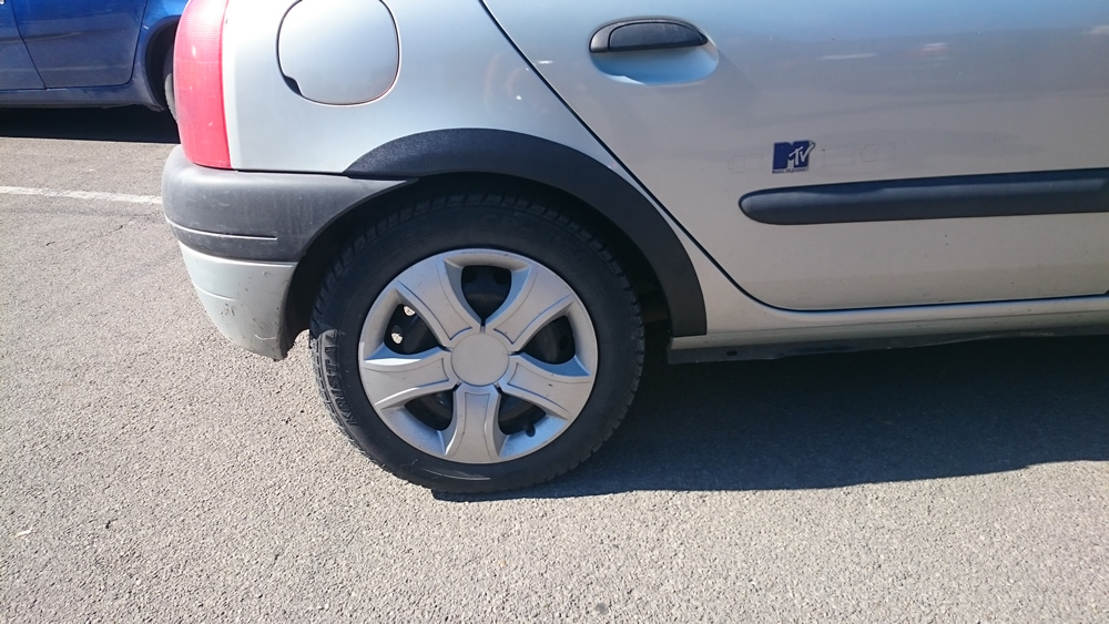 фото №3, Gratisy# накладки крила крила renault clio 2 5d kpl