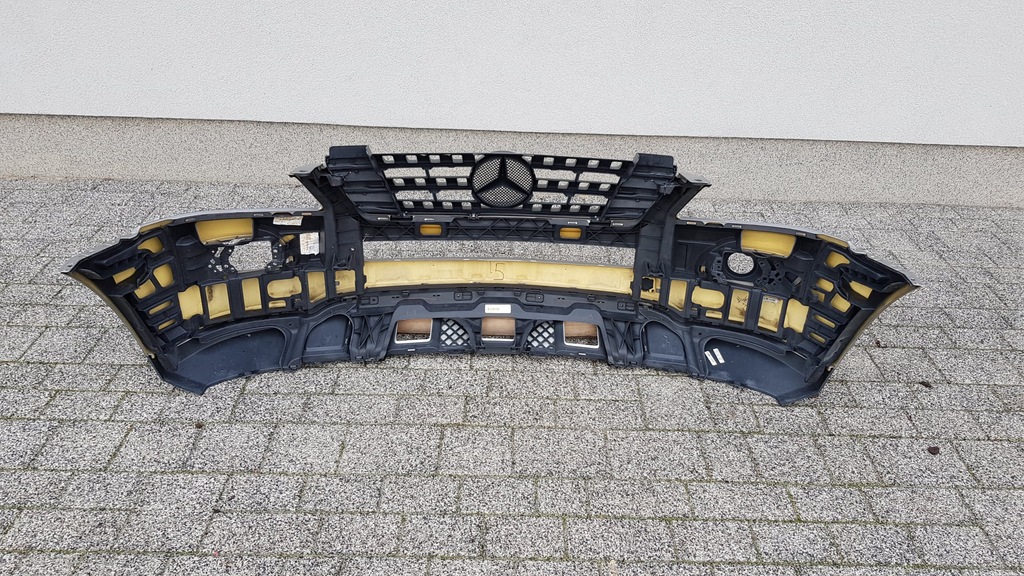 фото №11, Mercedes ml w164 бампер перед bez отверстий a372