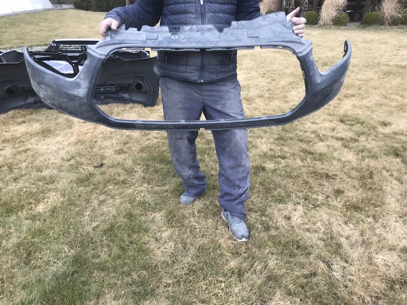 фото №1, Ford transit mk8 бампер перед передній оригінал