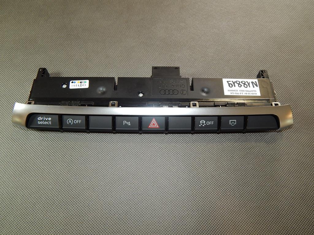 фото №1, Audi s3 8v панель перемикачів drive 8v0925301ds