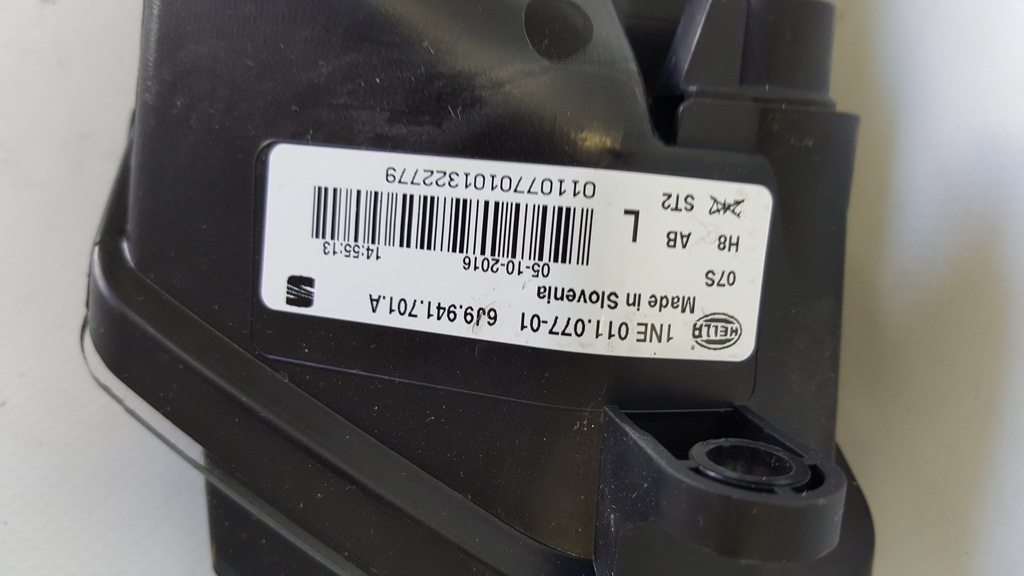 фото №8, Seat ibiza 6j противотуманная фара левый перед 12-17r