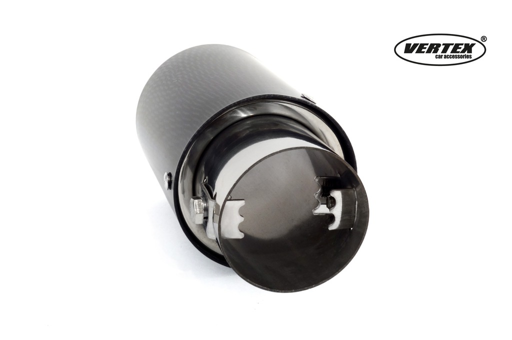 фото №16, Наконечник na гаситель накладка выхлоп глушителя карбон сталь нержавеющая mt 016c