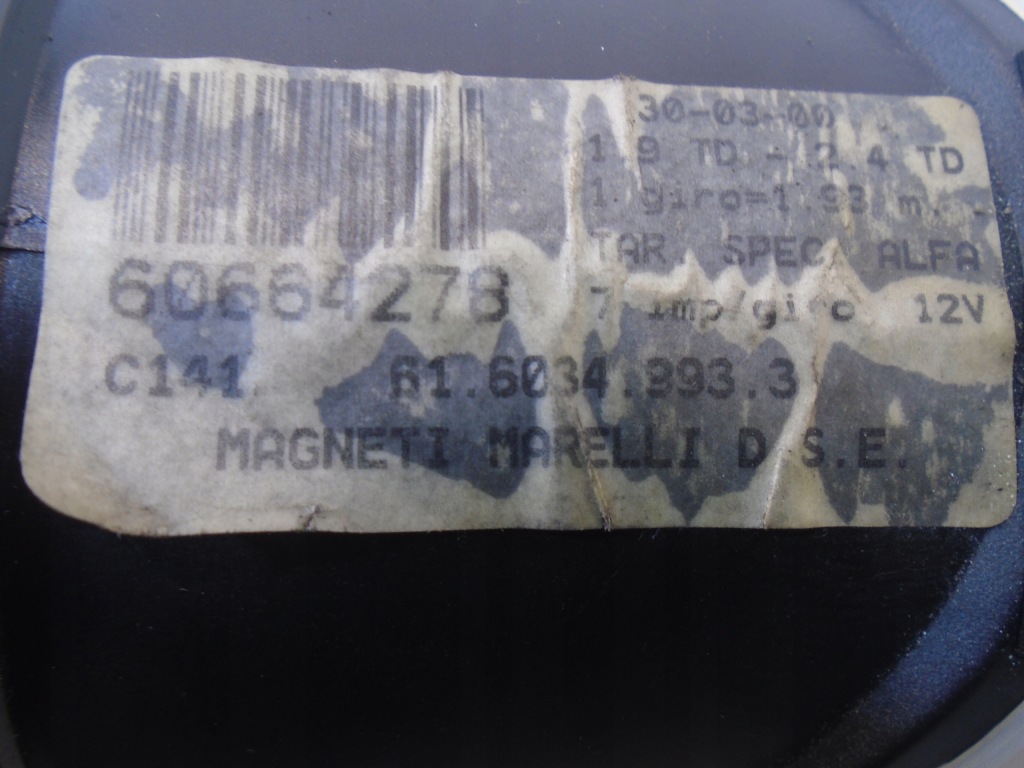 фото №3, Счетчик спидометр alfa romeo 156 60664278