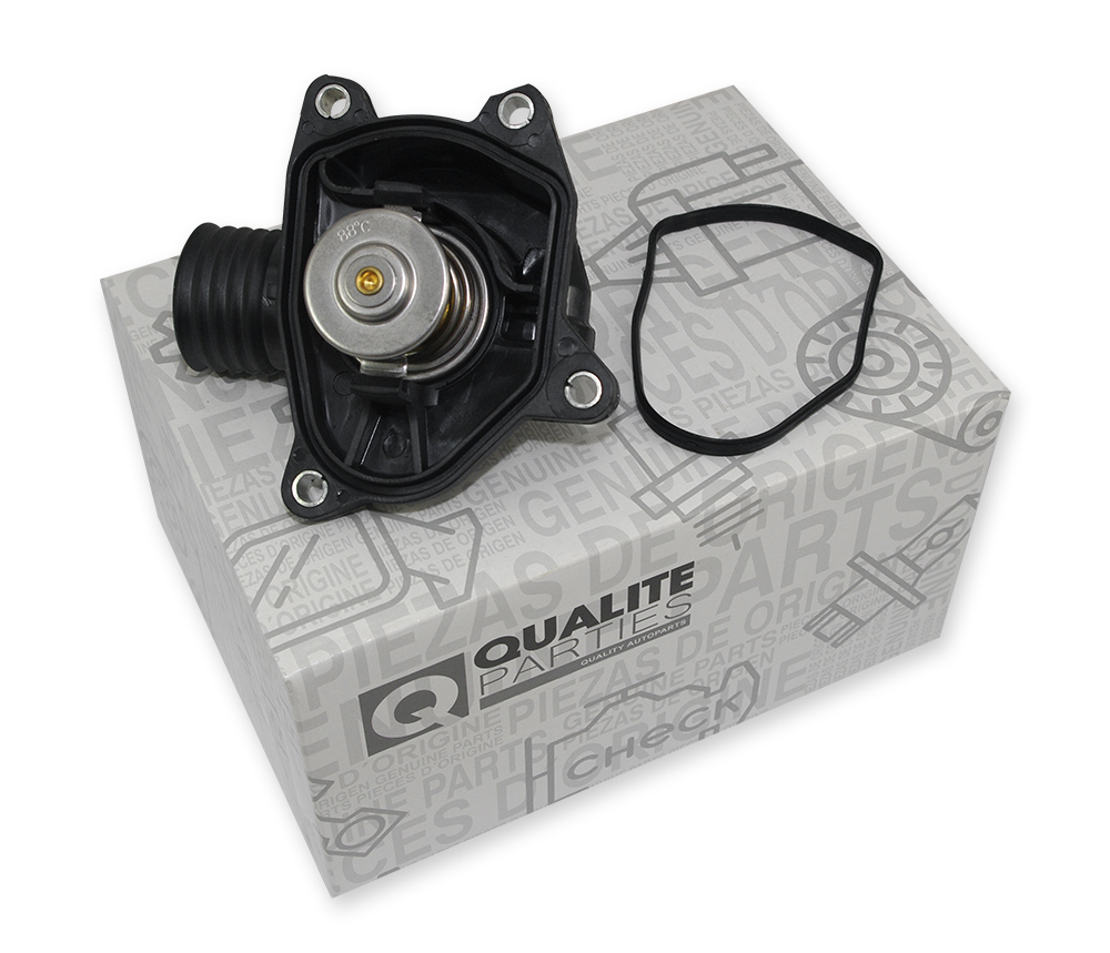 фото №1, Термостат + корпус land rover 75 freelander td4