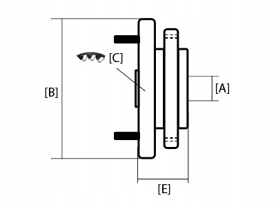 фото №12, Ступиця колеса задня nissan murano z50 4wd 02-07
