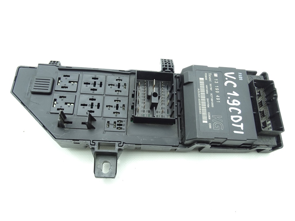 фото №1, Opel vectra c коробка модуль bsi 13181984